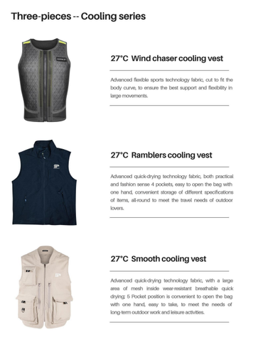 Phase Change Cooling Vests & Wearables for Sale | MENA & Africa