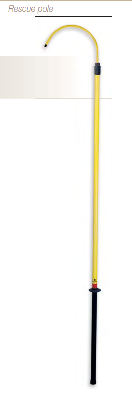 Electric Rescue Pole Electrical Rescue Pole (Insulated Safety Hook) 3kV - 90kV | MENA & Afr