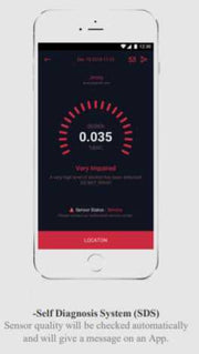 Breathalyzer with Bluetooth - AL8800BT