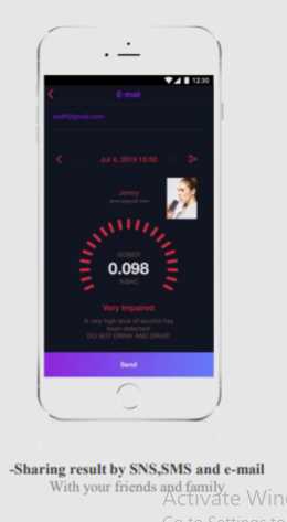Breathalyzer with Bluetooth - AL8800BT